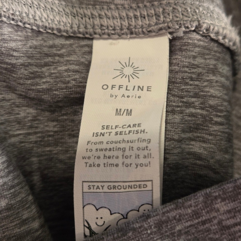 Offline by Aerie The Hugger High-Rise Legging Size M Heathered Gray - Picture 4 of 10
